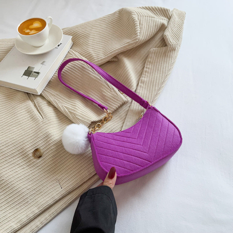 Women's One-shoulder Special-interest Design Trendy Crossbody Bag