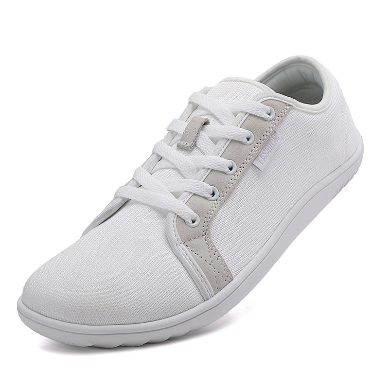 Chaussures décontractées à la mode en maille à bout large