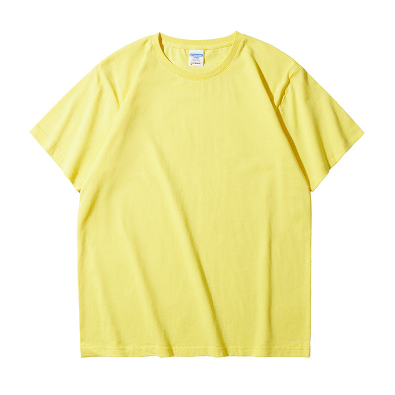 Double Yarn Combed Cotton 210g Blank Light Board T-shirt