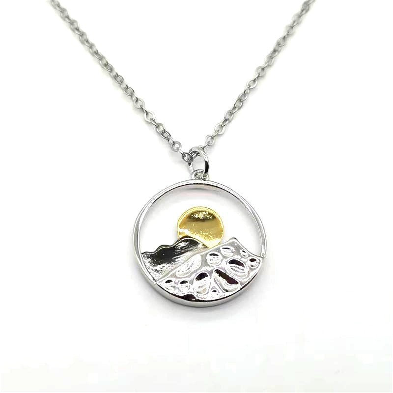 Collier en or plaqué cuivre populaire, ornement, mode de luxe abordable