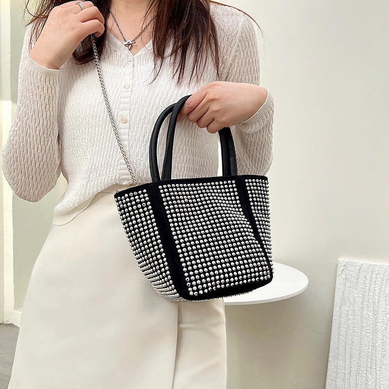 Sac à main de grande capacité pour femmes, nouveau sac à bandoulière tendance assorti avec tout
