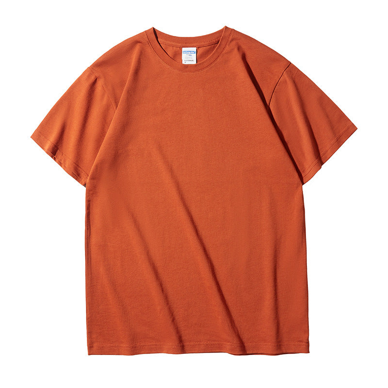 Double Yarn Combed Cotton 210g Blank Light Board T-shirt