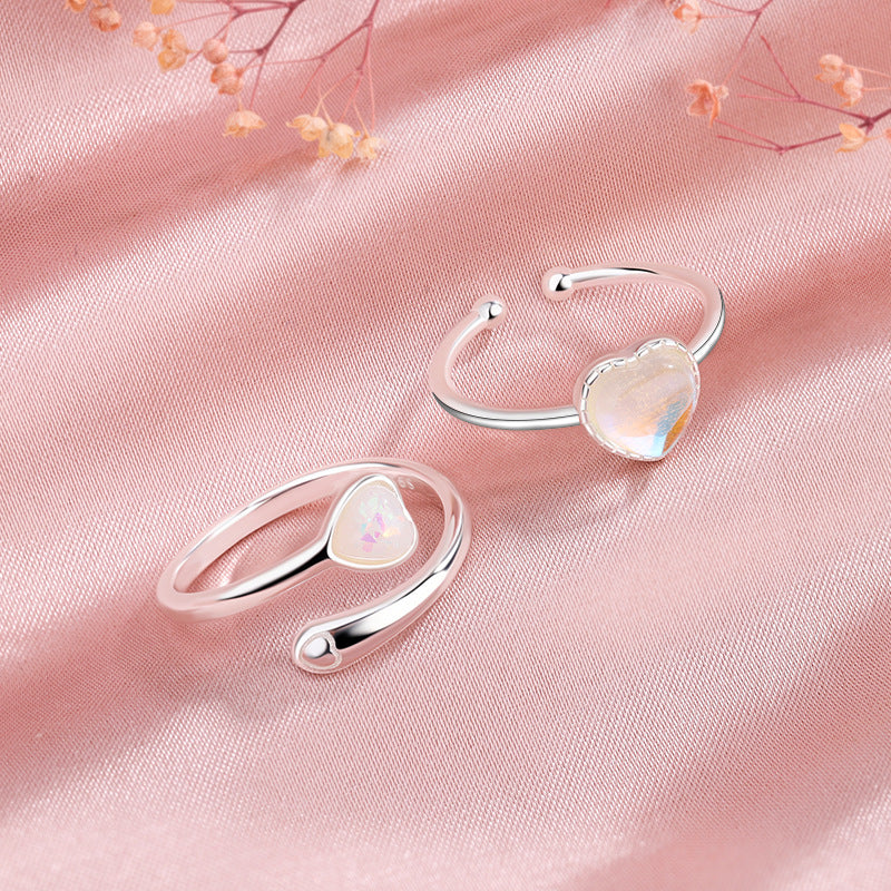 Women's Moonstone Fashion Personality Ring