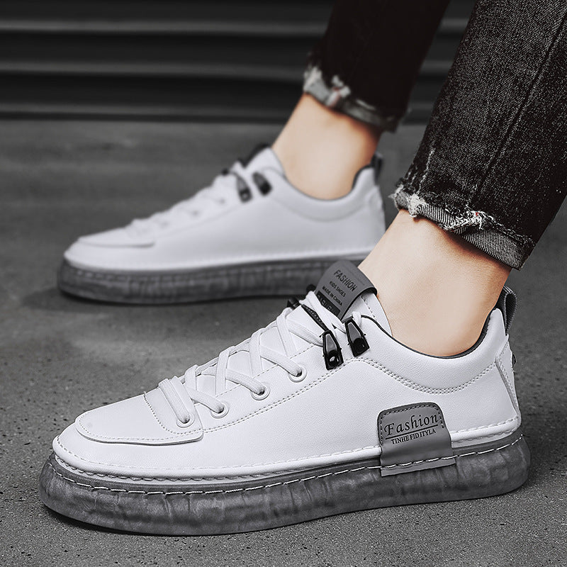 Chaussures de sport blanches respirantes pour hommes