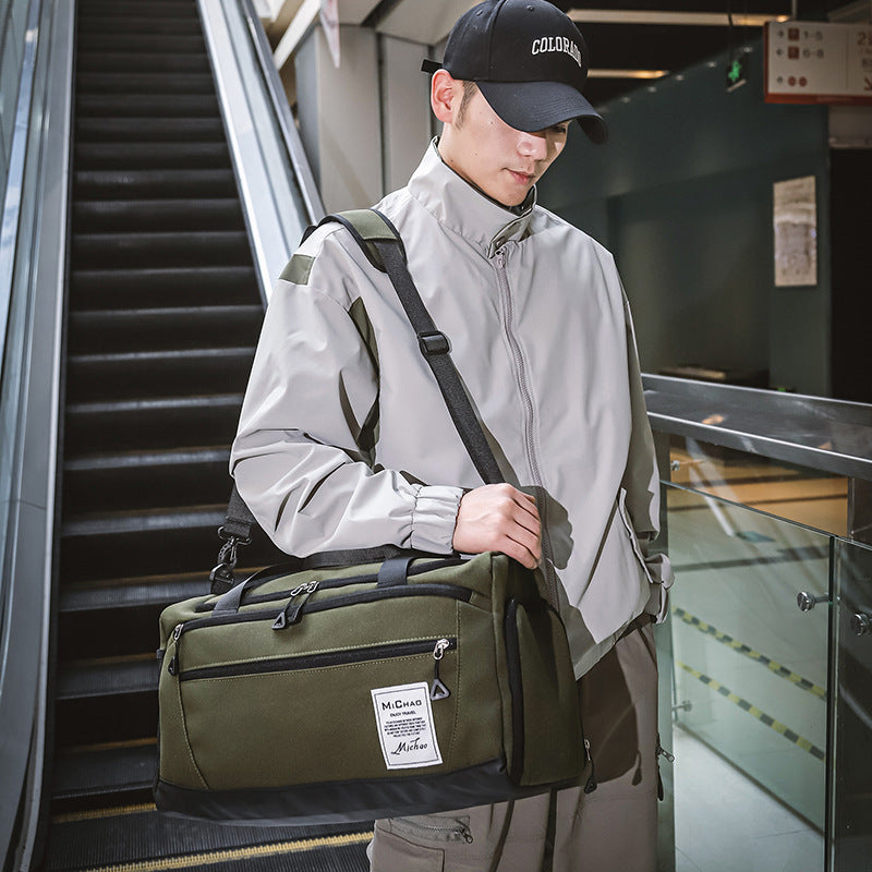 Sac de voyage multifonctionnel, sac à dos Simple, sac à bagages de grande capacité