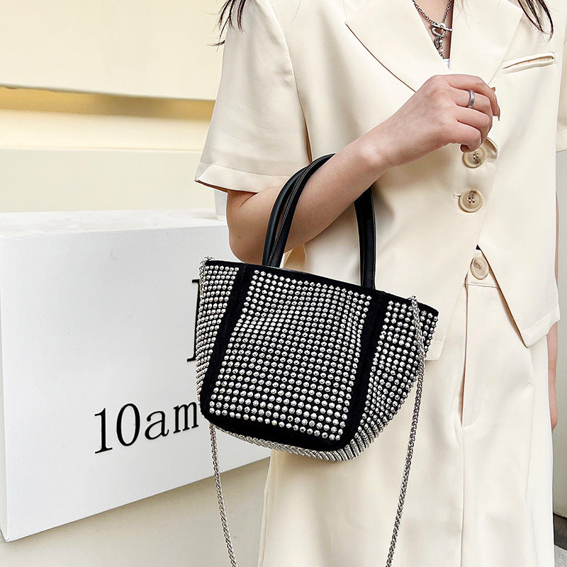 Sac à main de grande capacité pour femmes, nouveau sac à bandoulière tendance assorti avec tout