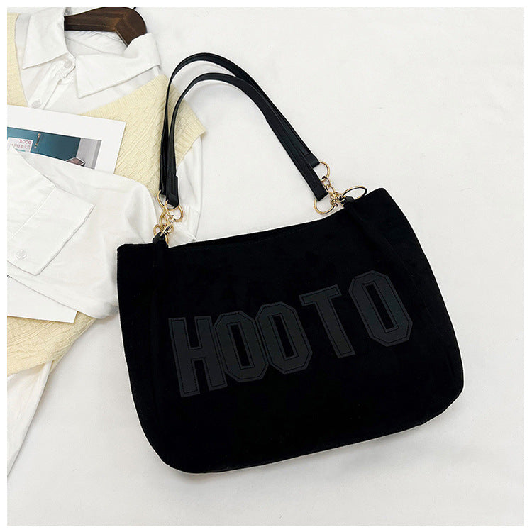 Simple Letter Printing Women's Bag Simple
