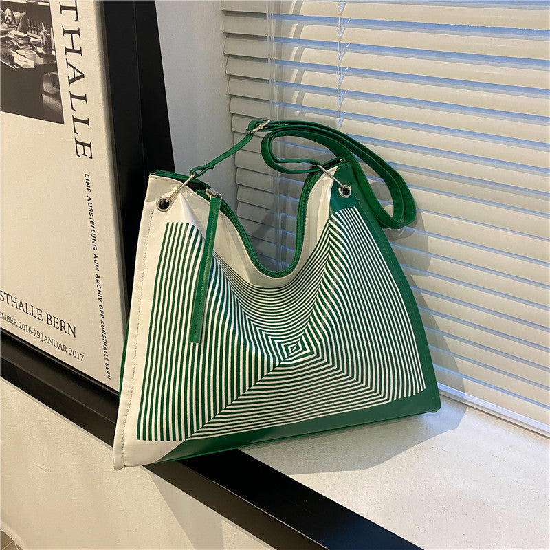 Bolso de mano casual de tendencia de hombro de mujer bandolera de gran capacidad