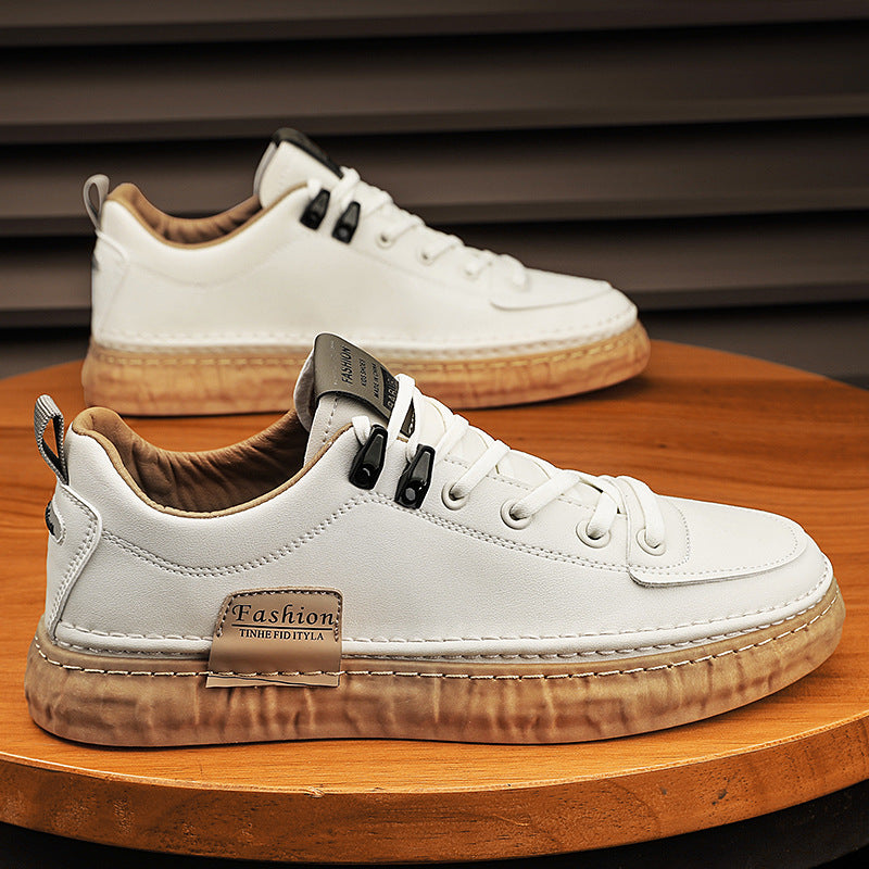 Chaussures de sport blanches respirantes pour hommes
