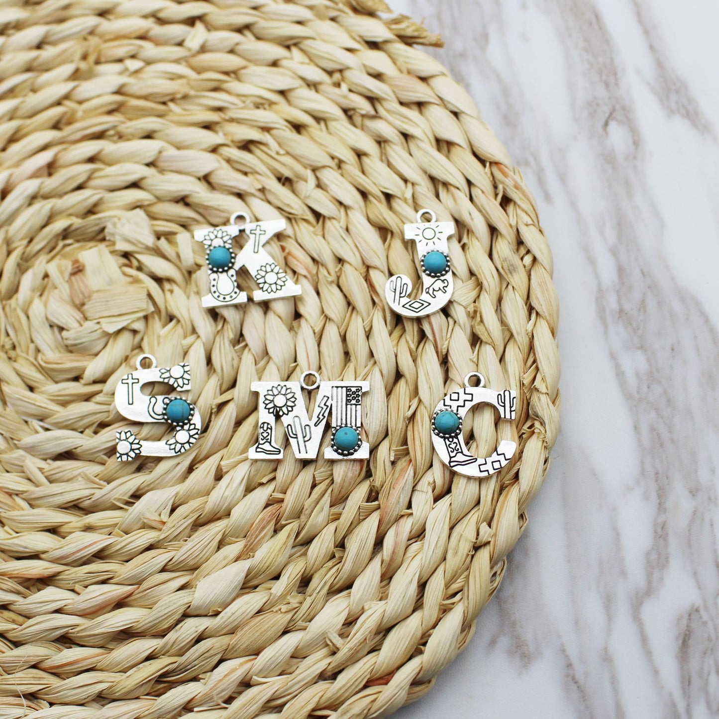 Fashion Alloy Alphabet Letter Earrings Accessories