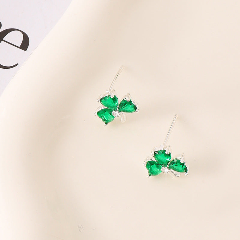 All-matching Women's Crystal Stylish Flower Earrings