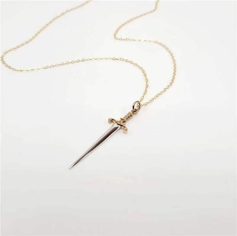 Collier en or plaqué cuivre populaire, ornement, mode de luxe abordable