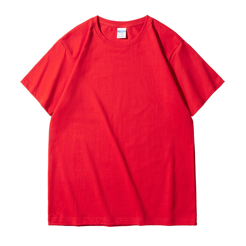 Double Yarn Combed Cotton 210g Blank Light Board T-shirt