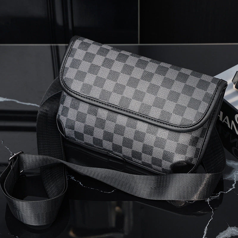 Bolso cruzado en el pecho de moda informal coreana