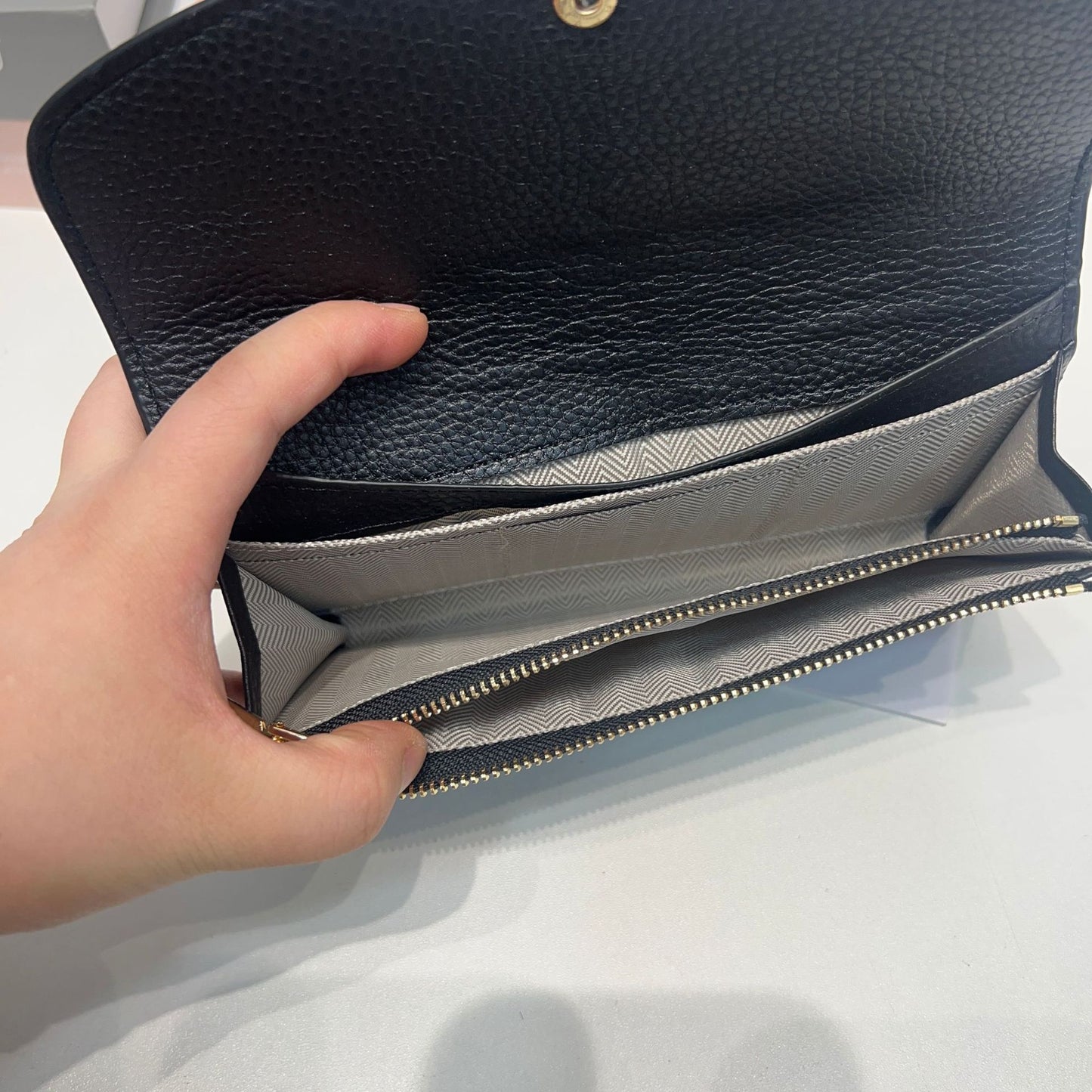 Portefeuille pour femme en cuir de vache pleine couche en cuir véritable