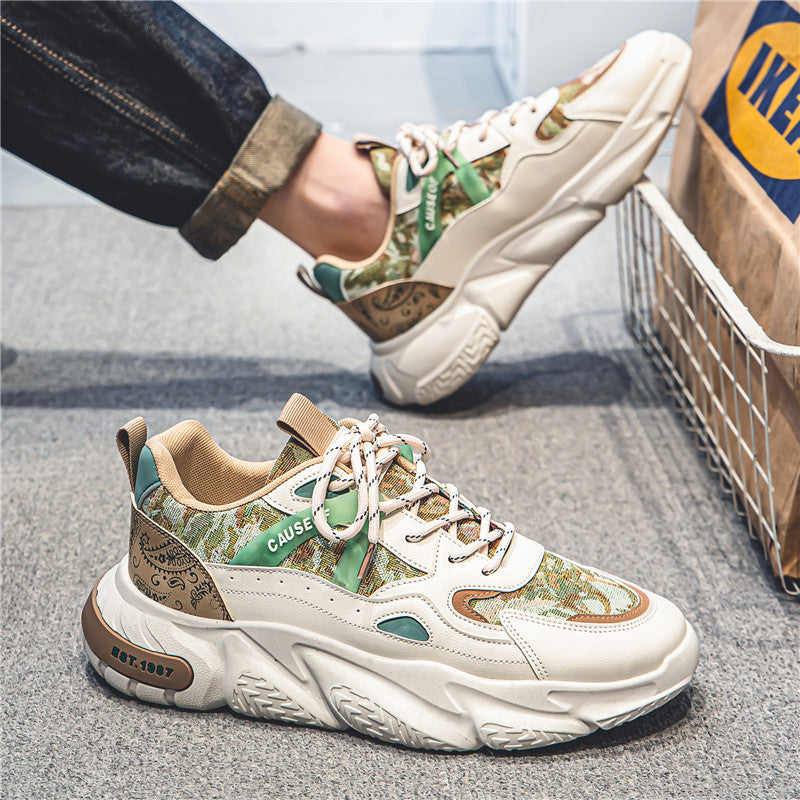 Zapatos de hombre Zapatillas de deporte de moda Adolescentes Aumento de altura