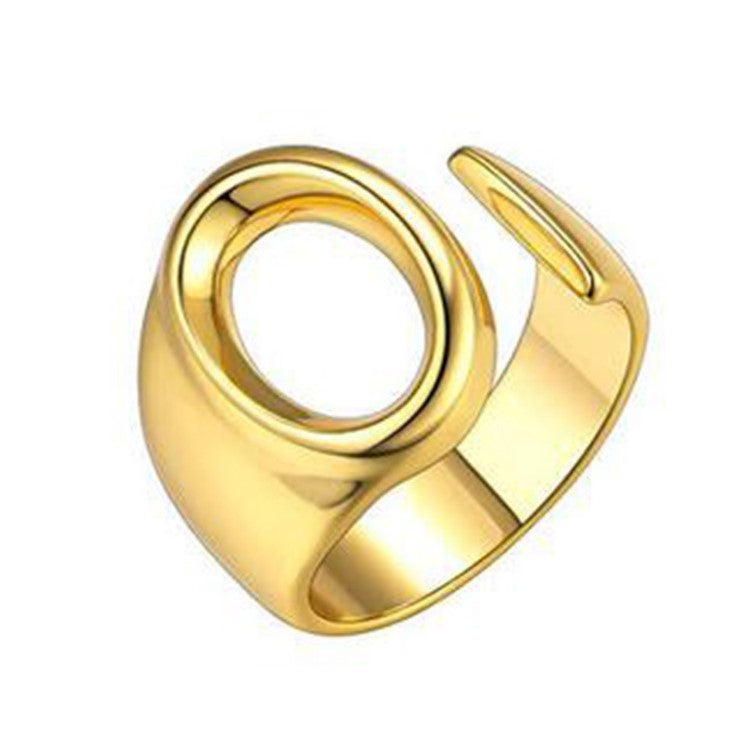 Women's Personality Fashion 26 English Letters Ring