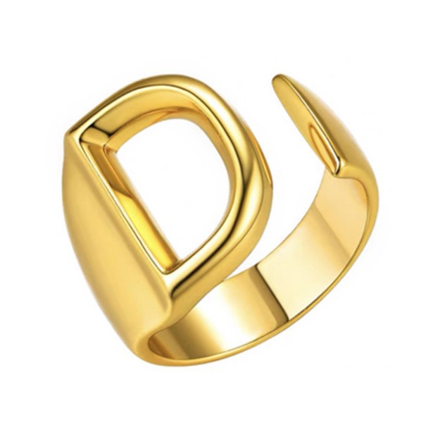 Women's Personality Fashion 26 English Letters Ring