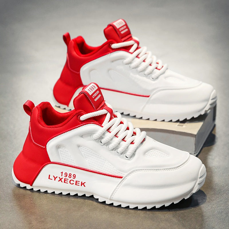 Zapatos de hombre Marca de moda Deportes Altura creciente Parte inferior