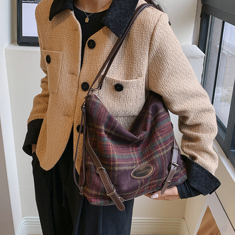 Sac à bandoulière sous les bras de mode simple et portable