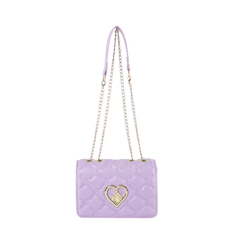 Bolso bandolera moderno con cadena simple para mujer