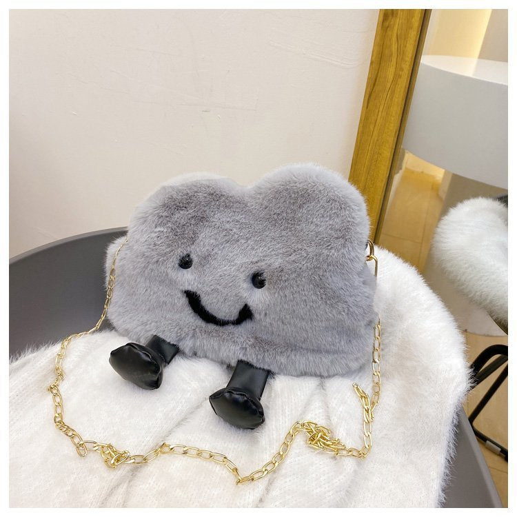 Women's Fashion Plush Cloud Shoulder Bag