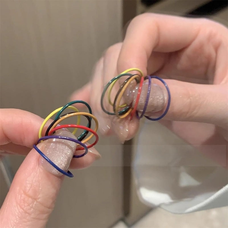 Anillo simple de estilo frío personalizado con diseño de moda