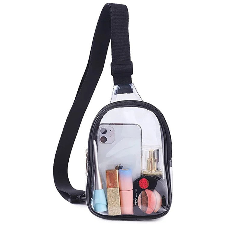 Pvc Transparent Chest Mini Travel Crossbody Waterproof Sports Bag