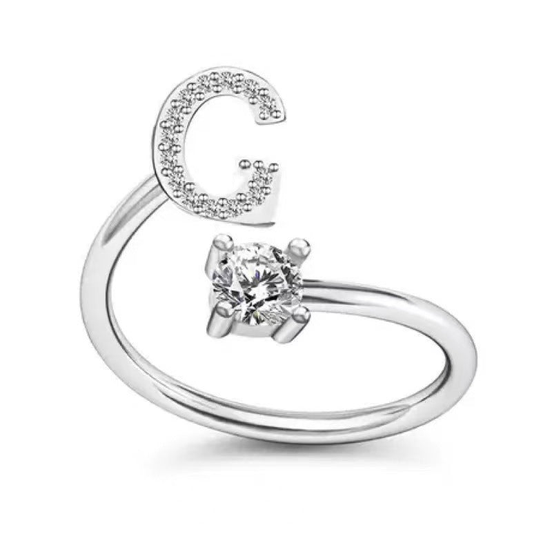 Anillo Letras Inglesas Boca Viva
