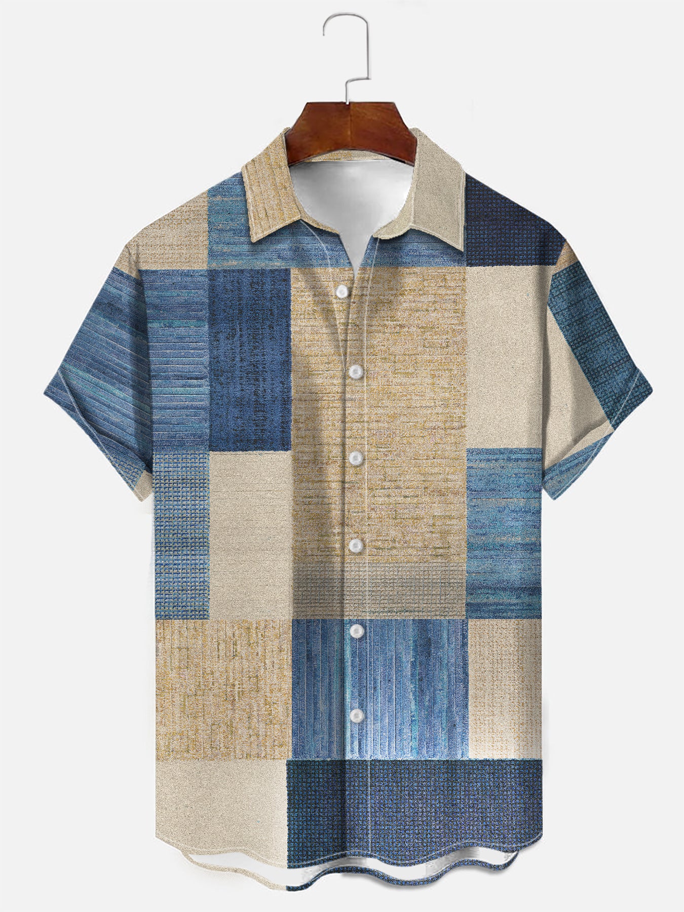 Digital Printing Men's 3d Casual Shirt