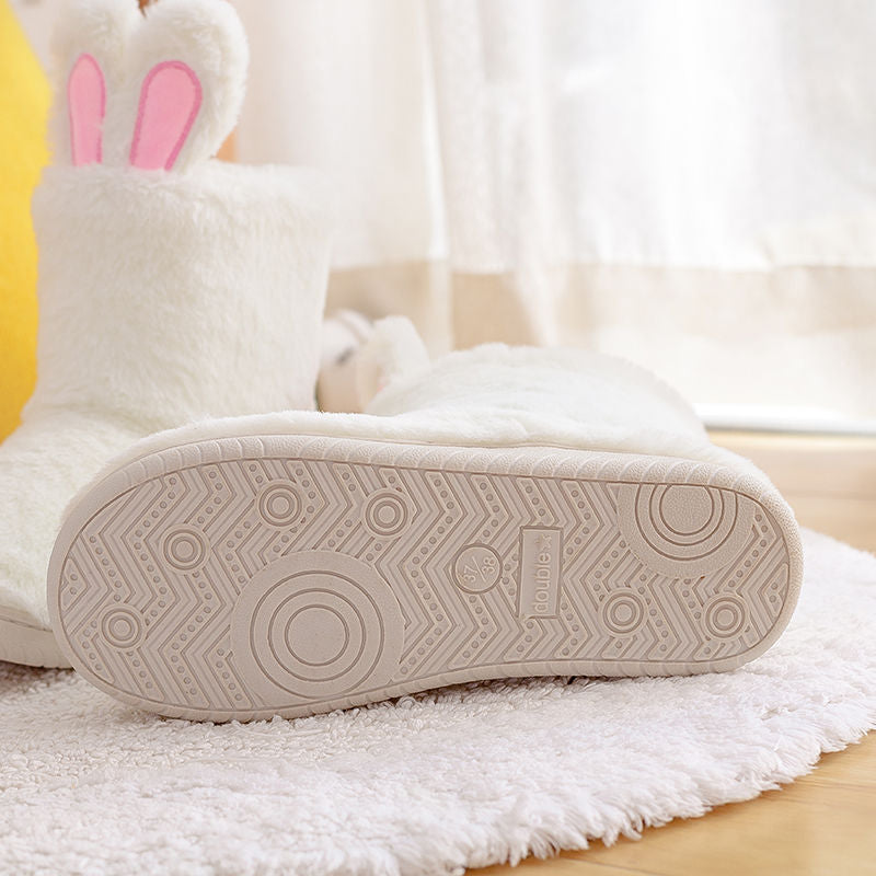 Zapatos de maternidad Zapatillas de felpa de fondo suave antideslizantes