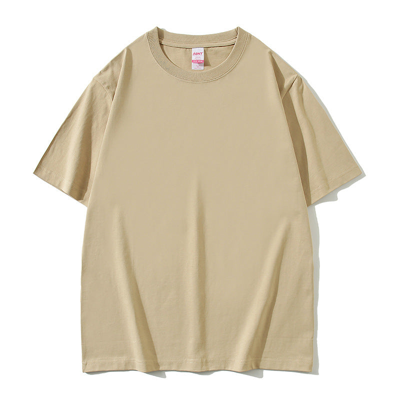 220g Long Staple Combed Cotton Cool Half-sleeved Loose T-shirt