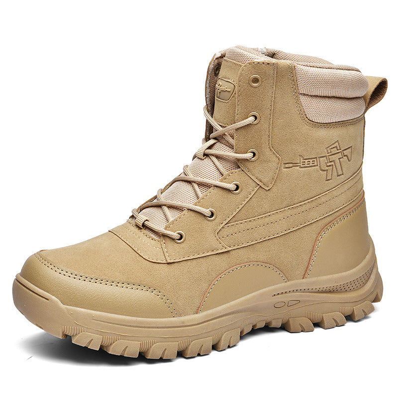 Botas de combate antideslizantes para exteriores voladoras para hombre