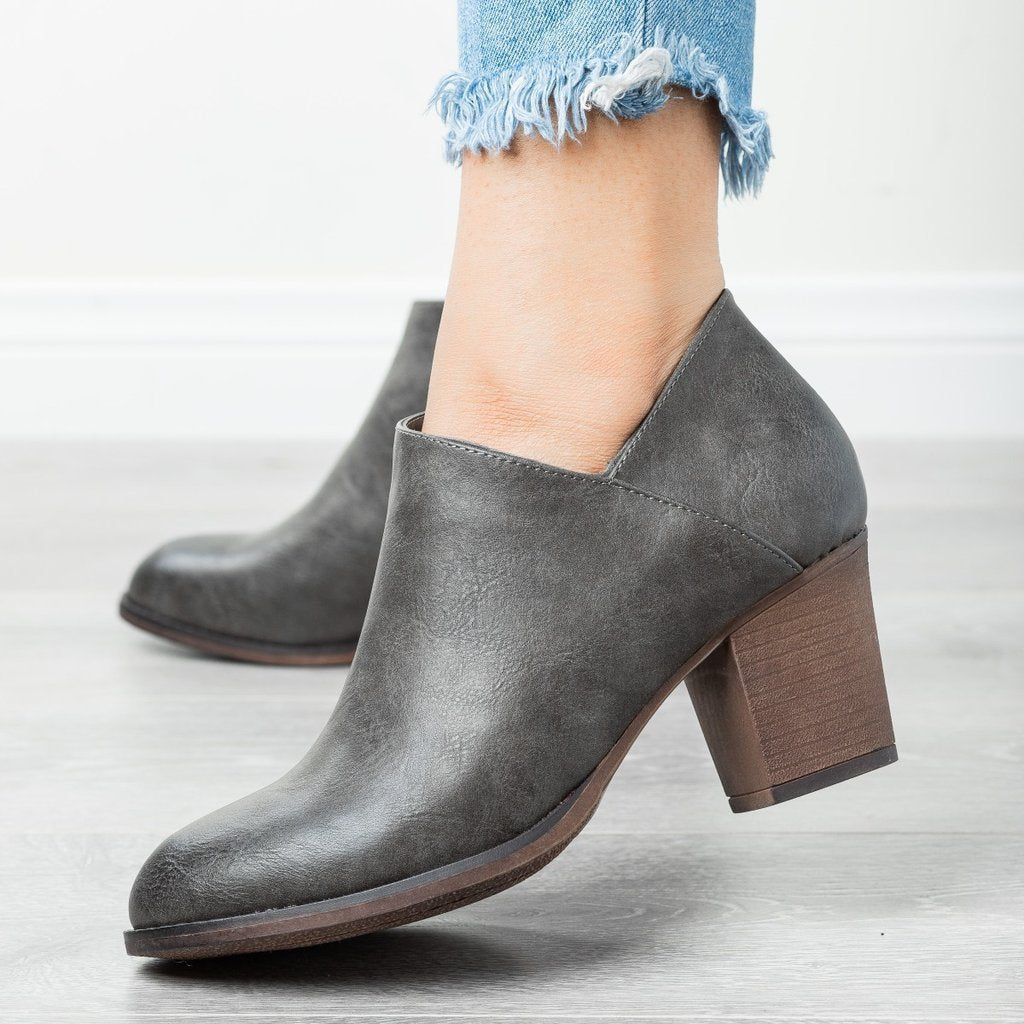 Bottes de mode décontractées à bout pointu pour femmes de grande taille en viscose PU