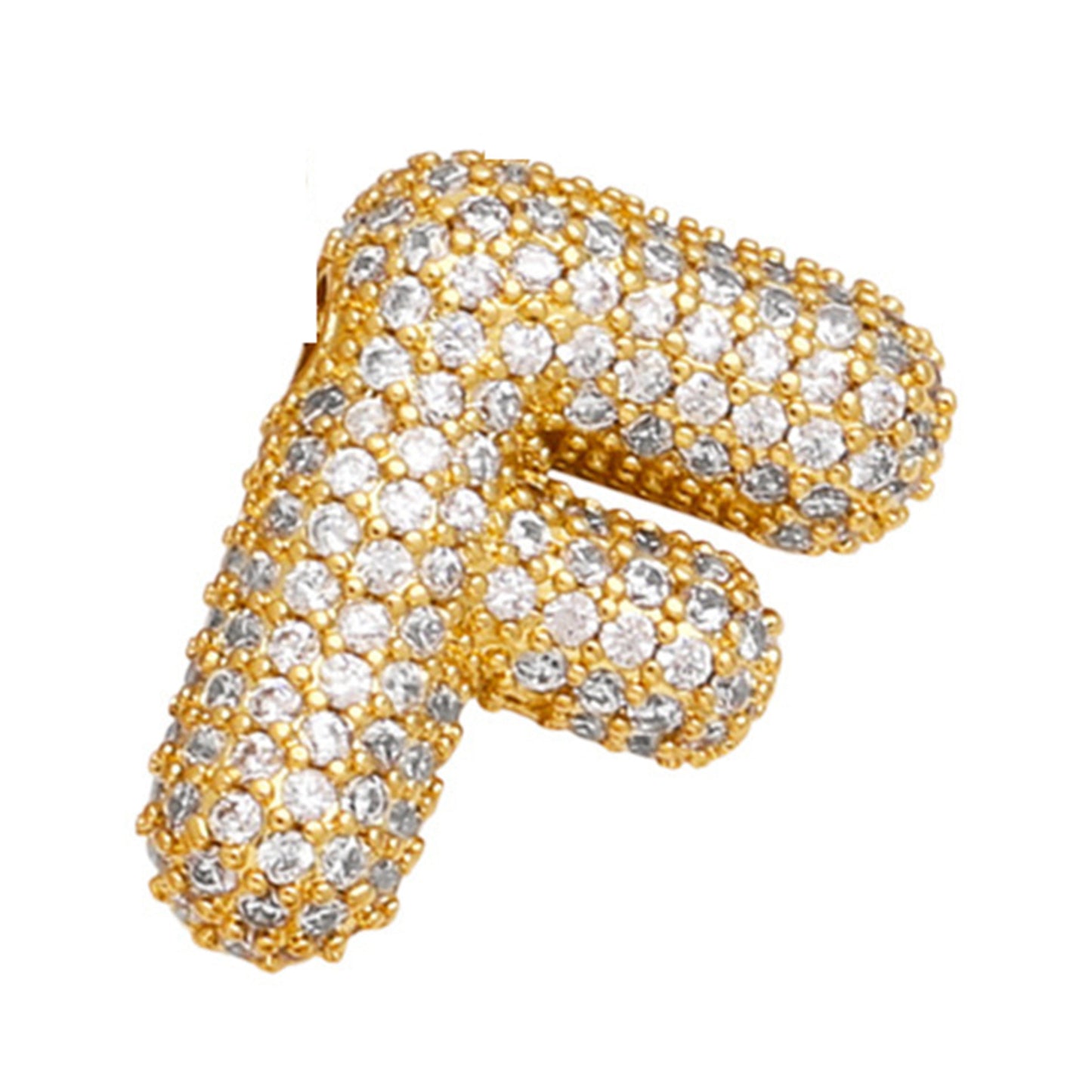 18K Gold Plated Balloon English Letter Pendant Necklace