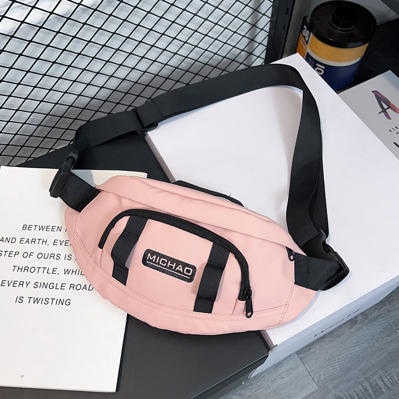Sac de poitrine pour vêtements de travail, tendance de rue, sac à bandoulière personnalisé Hip Hop