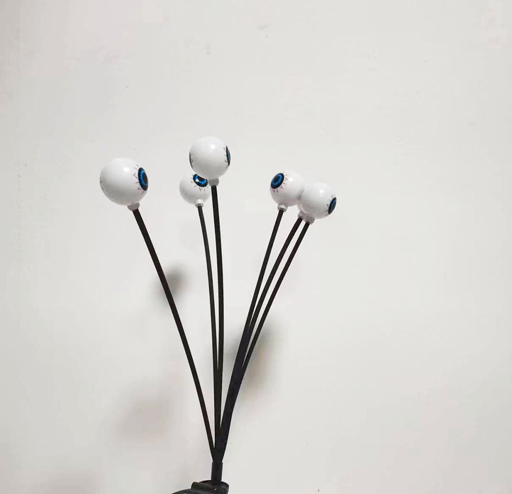 Luces de cadena con energía solar Lámpara de ojo Salida de piso de Halloween