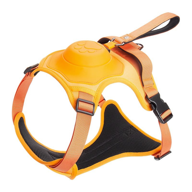 Harnais de collier pour chien, antidéflagrant, poinçon respirant et réglable pour animaux de compagnie, gilet d'entraînement en plein air