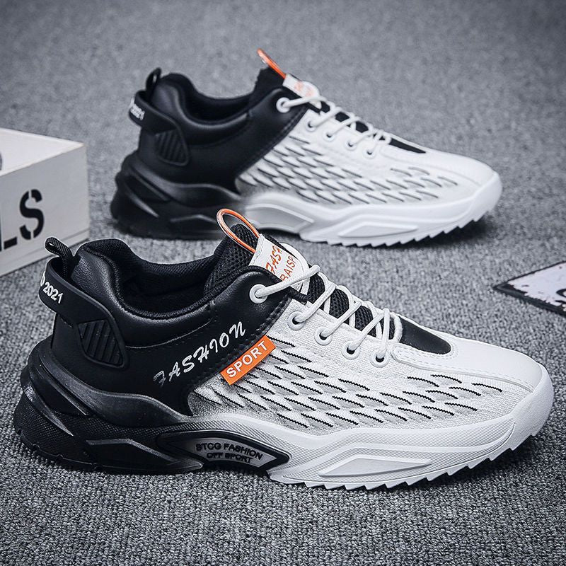 Zapatos de malla transpirable para hombre Plataforma moderna para todos los partidos