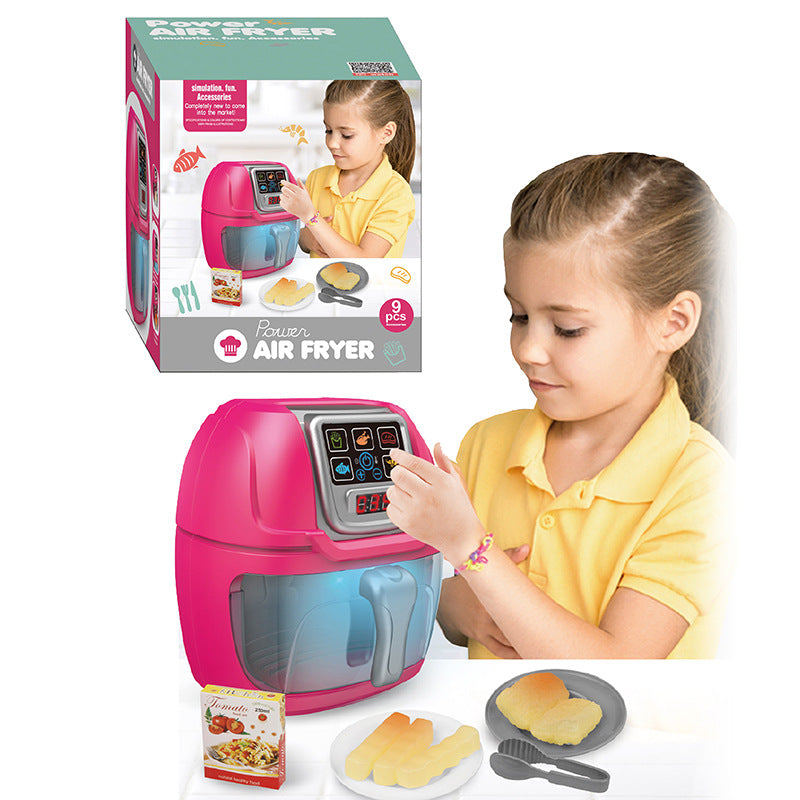Nouveau Enfants jouent maison cuisine Simulation jouet Air friteuse