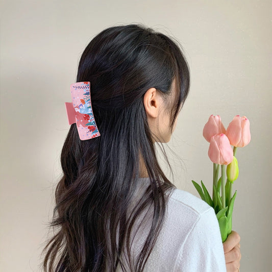 Barrettes à pince en forme de requin Xi Yin, amour familial doux