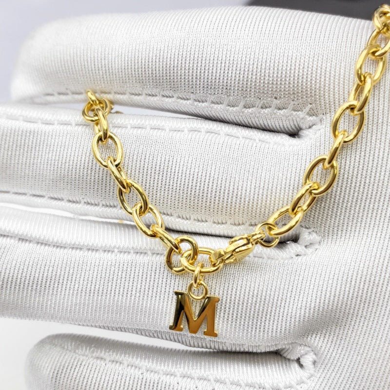 DIY Pearl Accessories Titanium Steel Empty Bracelet Holder