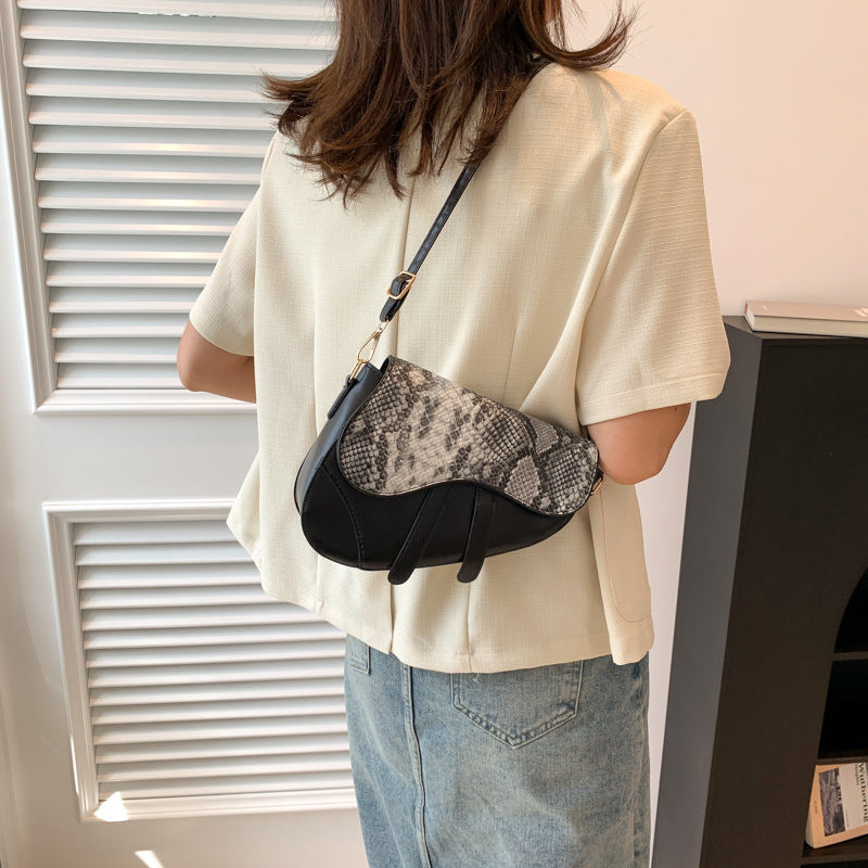 Sac à bandoulière pour femmes, sac de selle décontracté de Style occidental