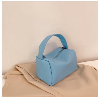 Bolso de mano con cadena todo fósforo de nueva moda de primavera