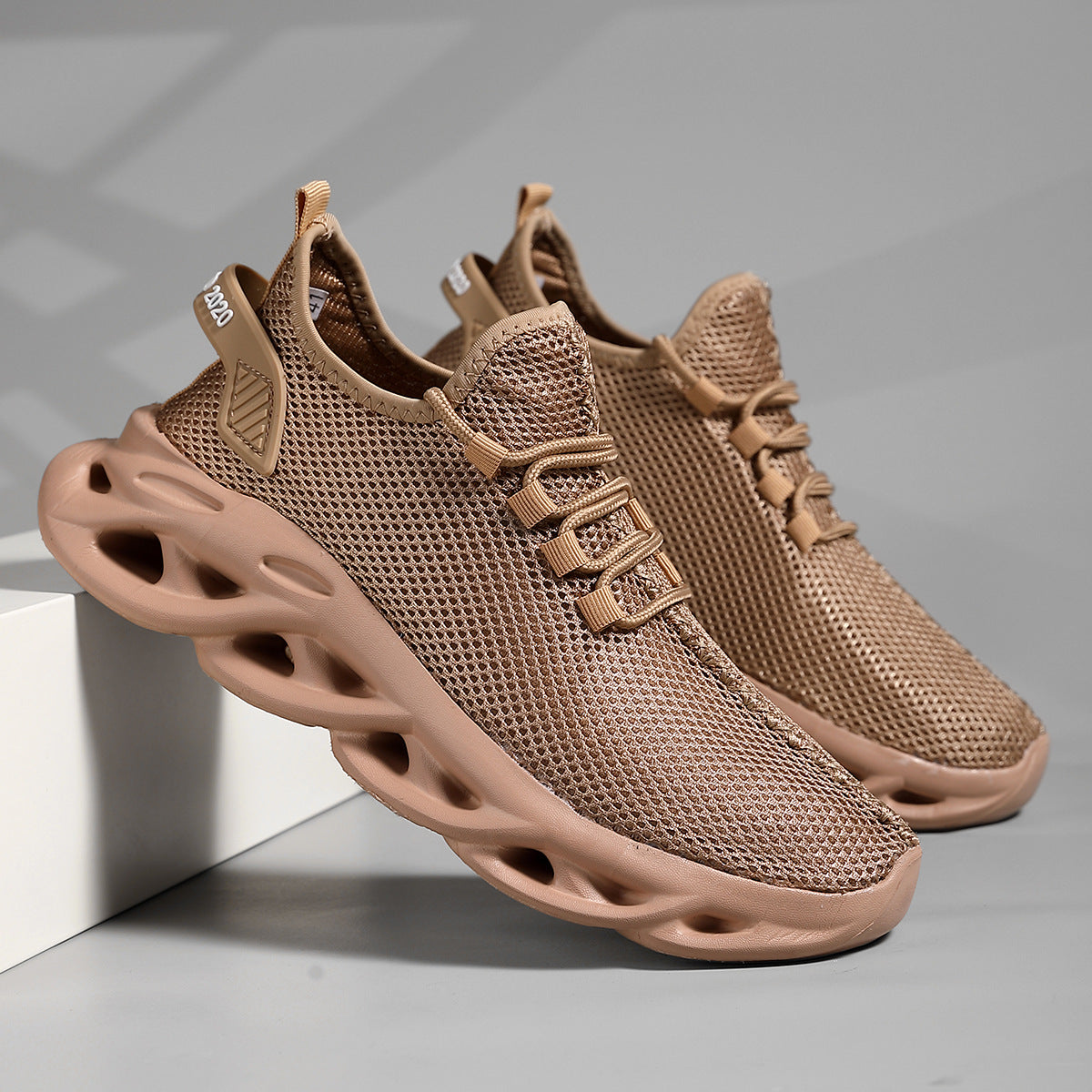 Zapatos deportivos informales de malla para correr Daddy Tide para hombre