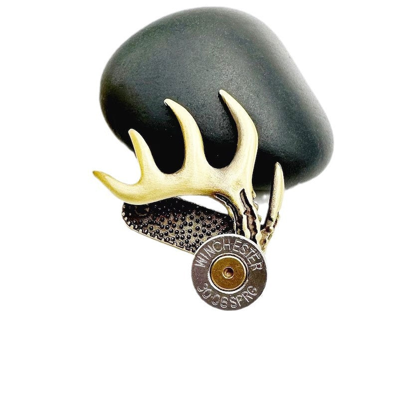 Antlers Hat Clip Gift For Hunters