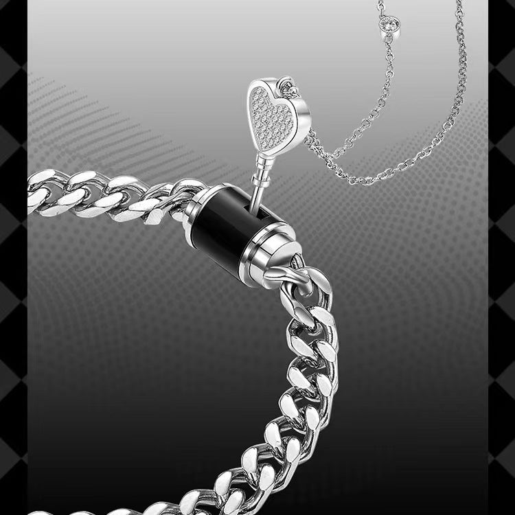 Bracelet One Lock Love Little Lock pour collier de couple