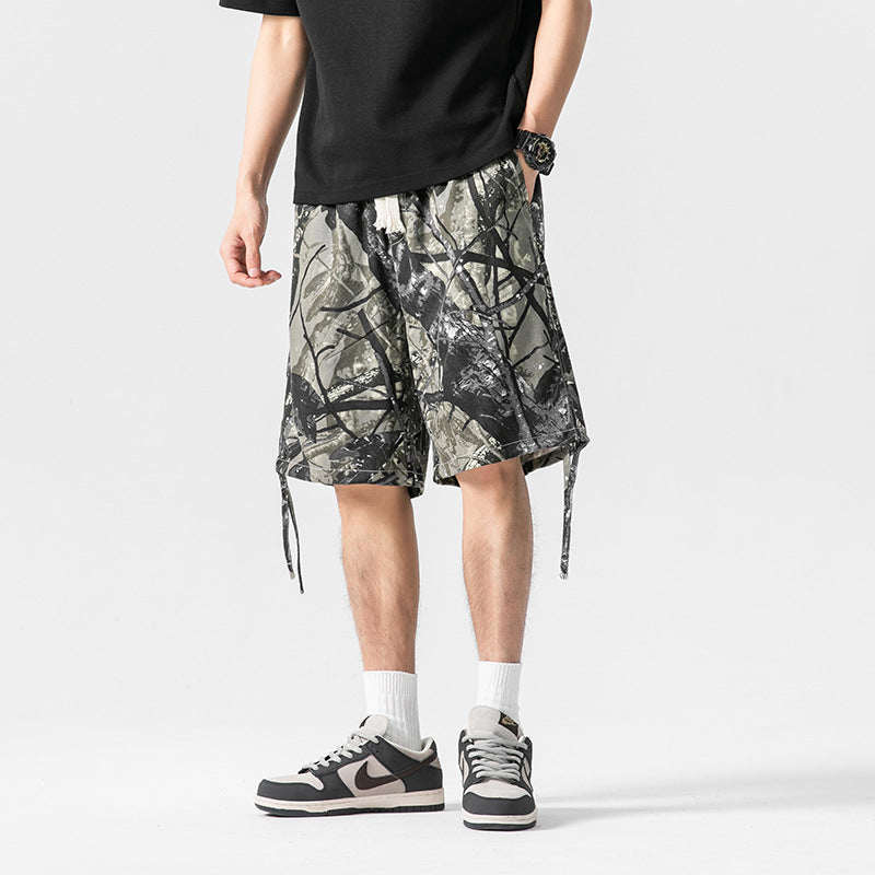 Men's Outdoor Work Clothes Shorts Summer Branches