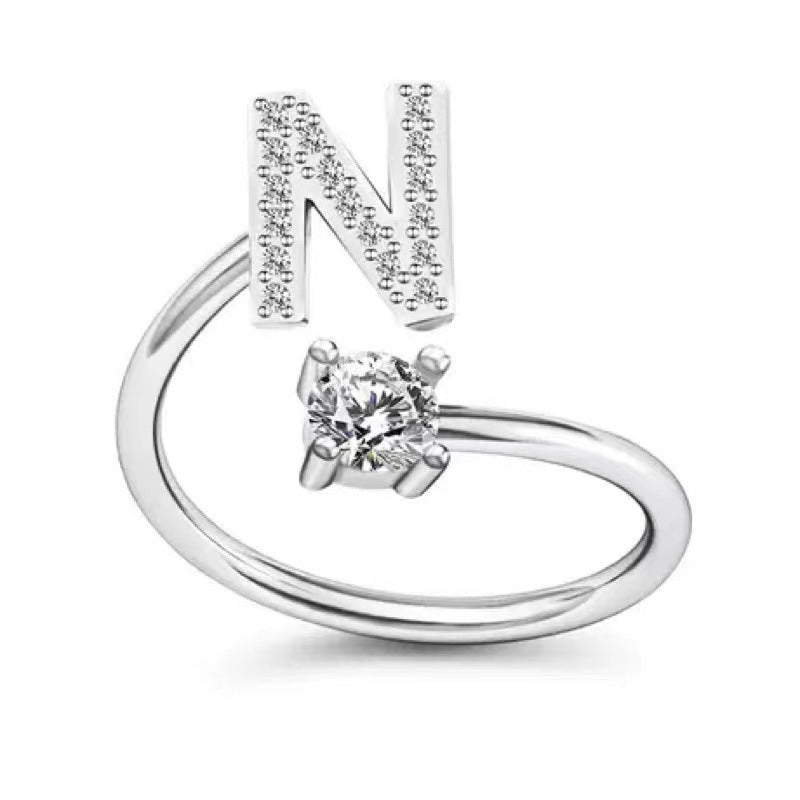 Anillo Letras Inglesas Boca Viva