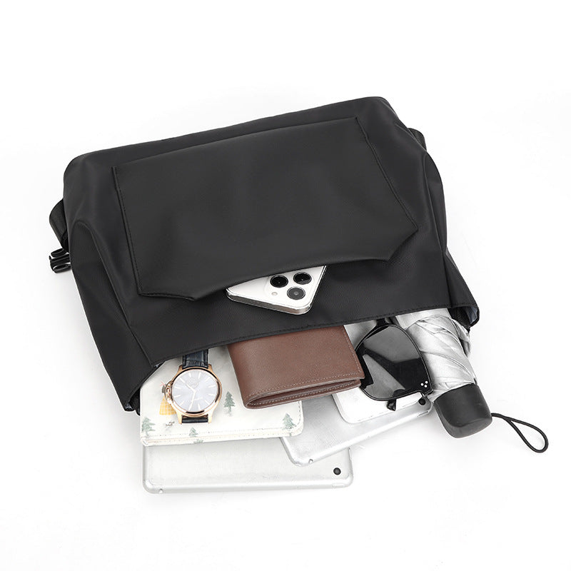 Sac à bandoulière imperméable et résistant à l'usure, petit sac de cyclisme carré pour loisirs et déplacements, tendance